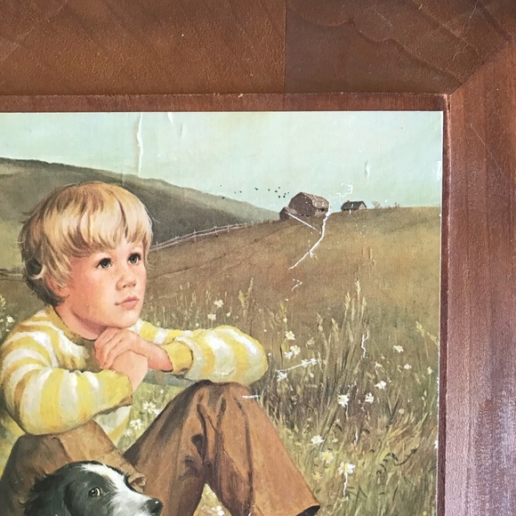 Vintage Wall Art- Boy and Girl - Picture 4 of 13